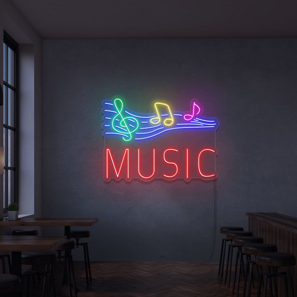 Neon Sign Music