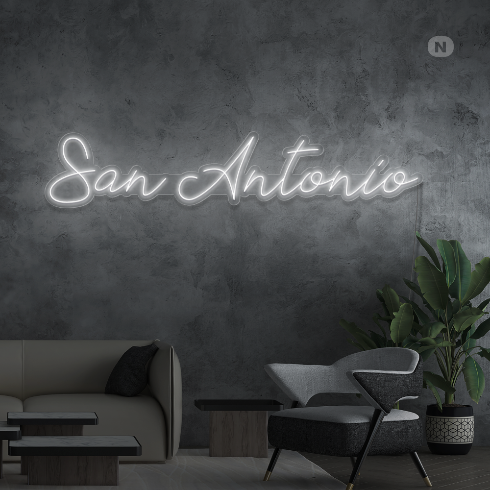 Neon sign San Antonio