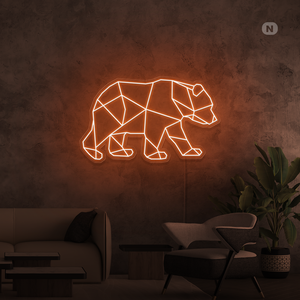 Neon Sign Bear