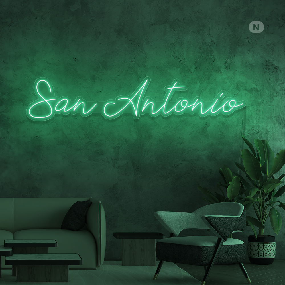 Neon sign San Antonio