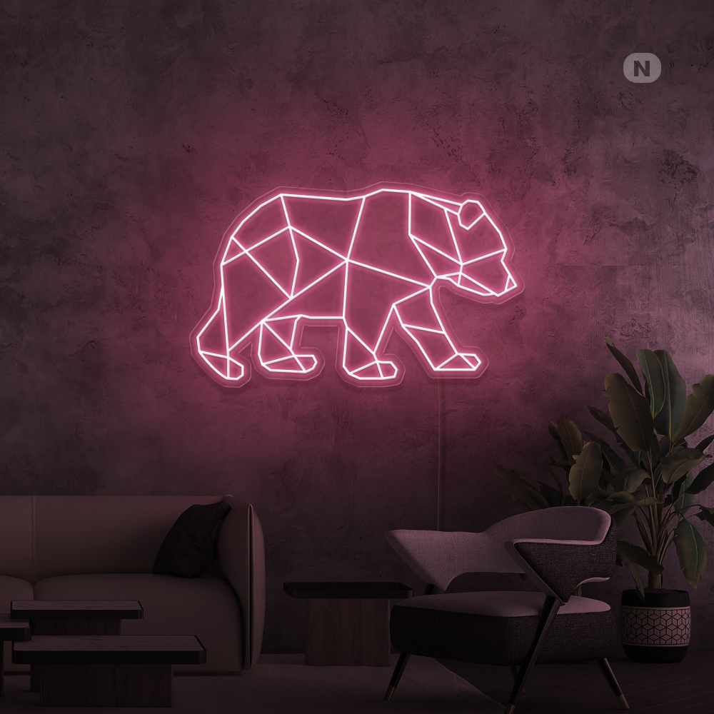 Neon Sign Bear