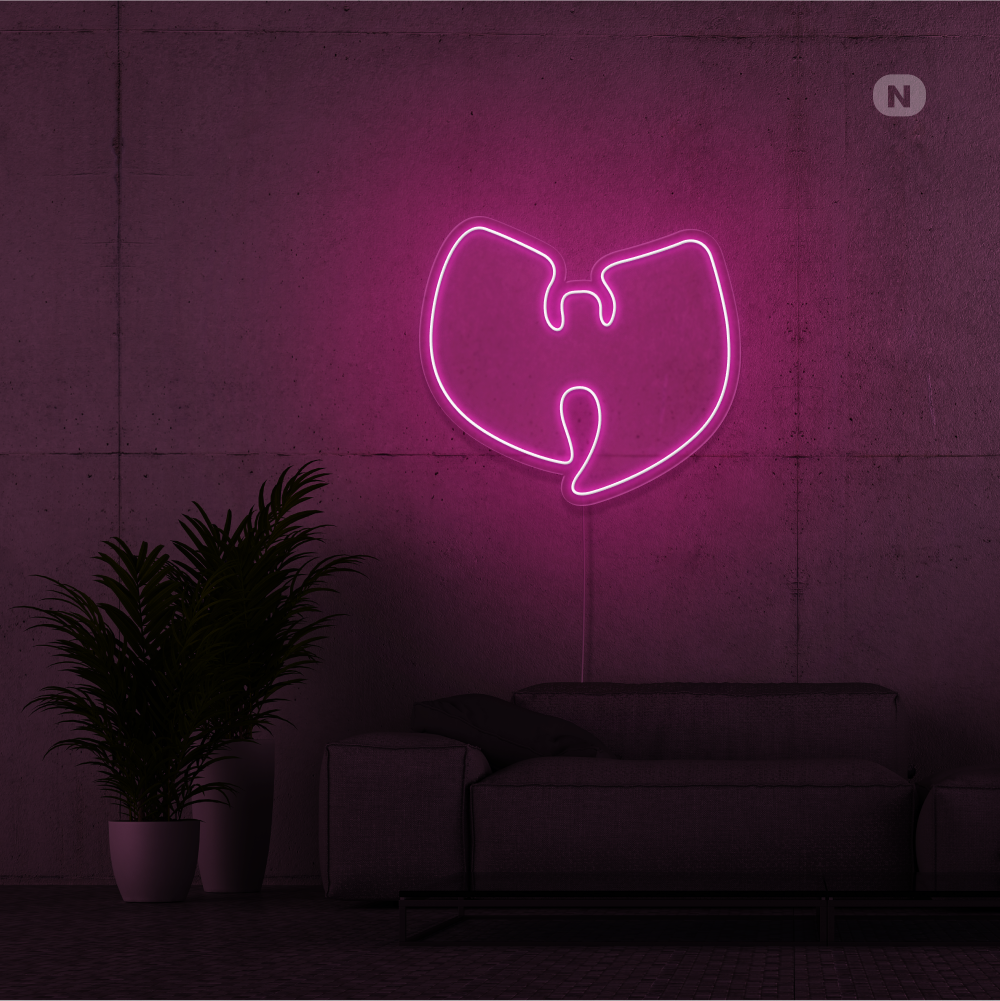 Neon Sign HIPHOP Logo