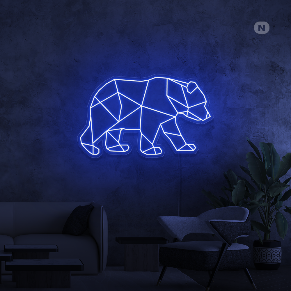 Neon Sign Bear
