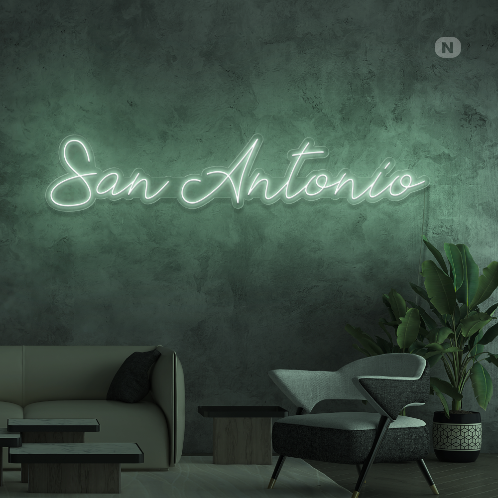 Neon sign San Antonio