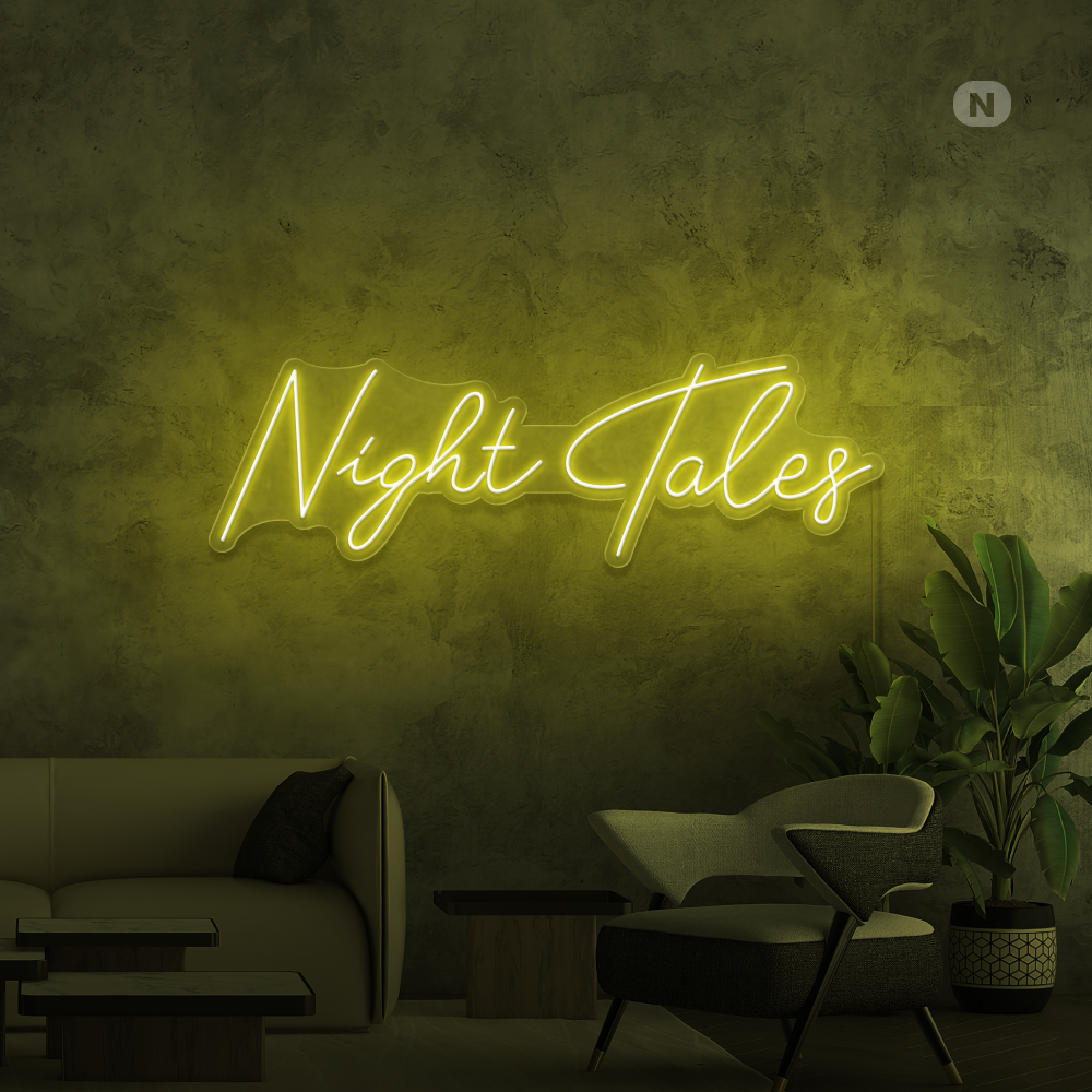 Neon Sign Night Tales