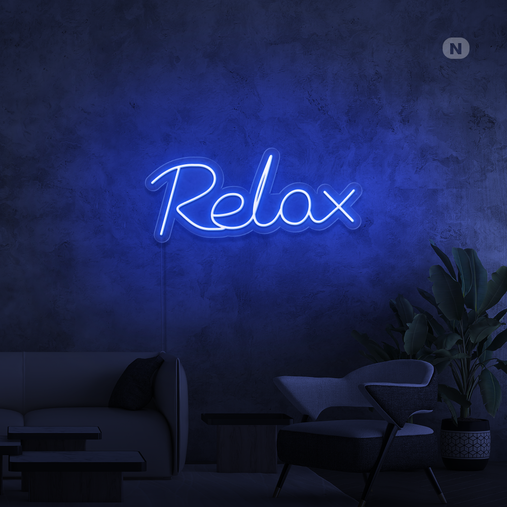 Neon Sign Relax