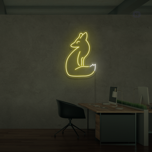 Neon Sign Fox