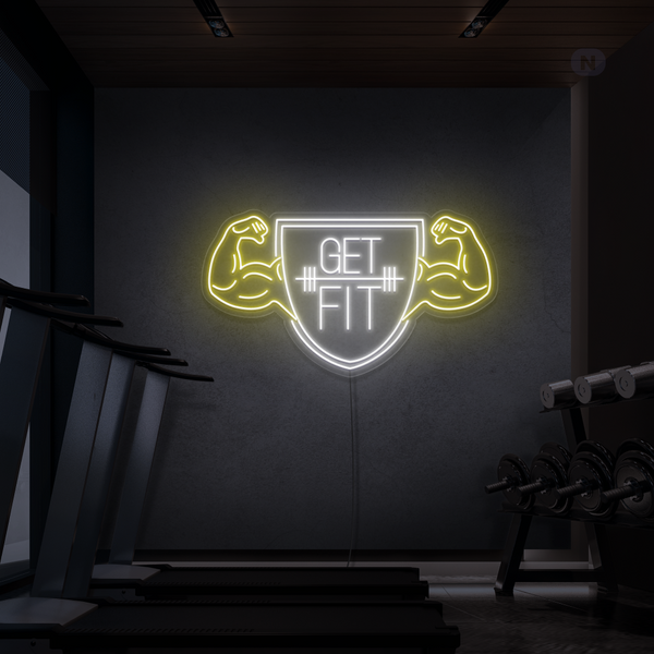 Neon Sign Get Fit