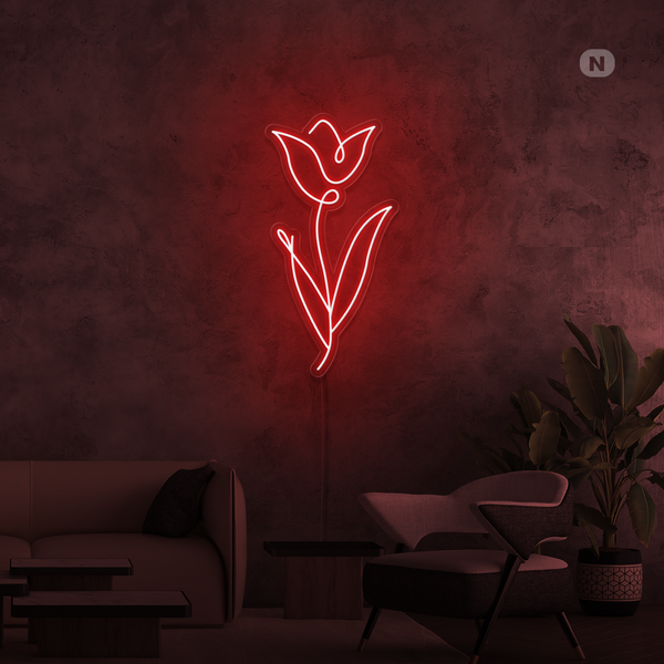 Neon Sign Rose