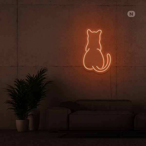 Neon Sign Cat