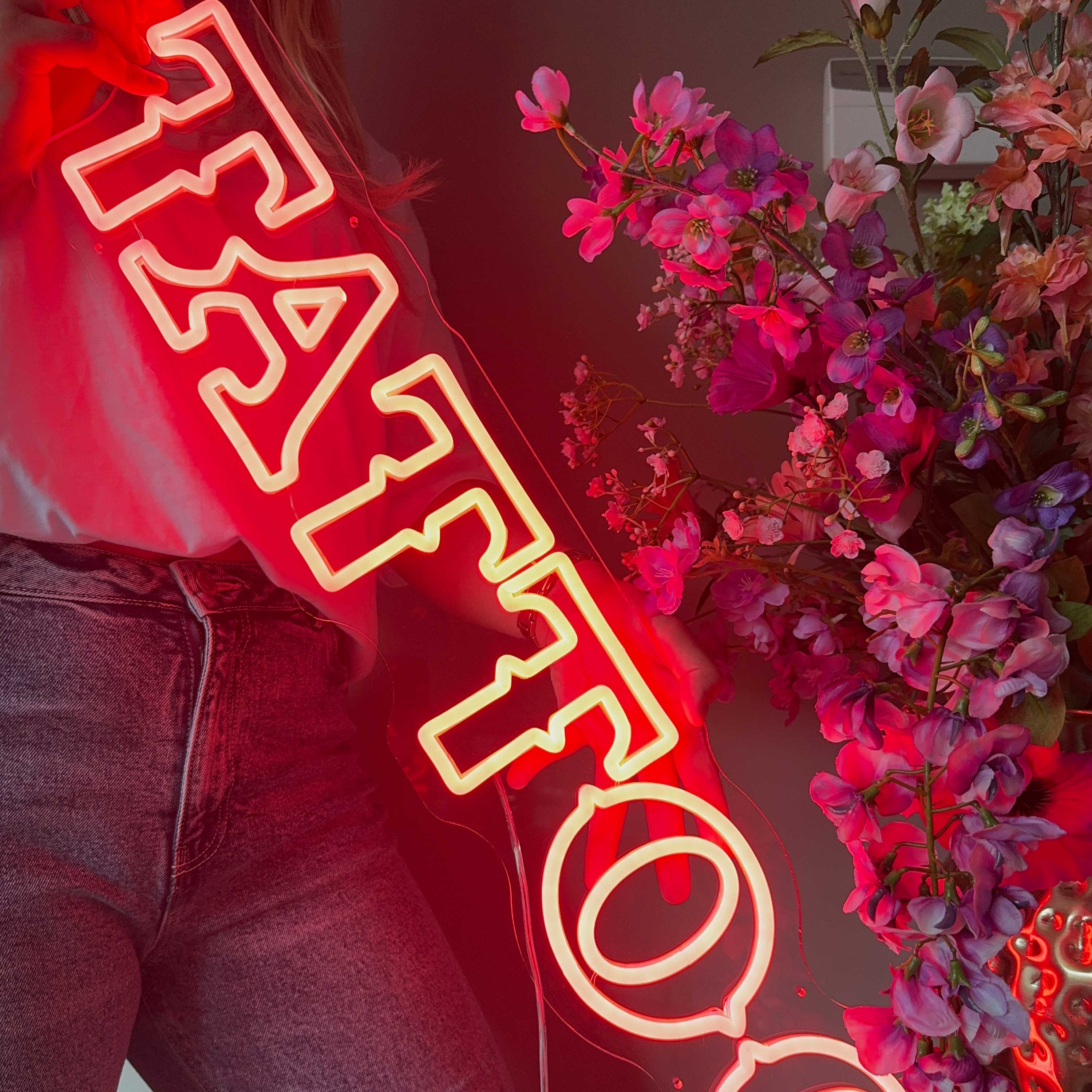 Neon Sign Tattoo