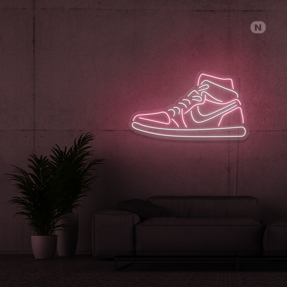 neon glow air jordans