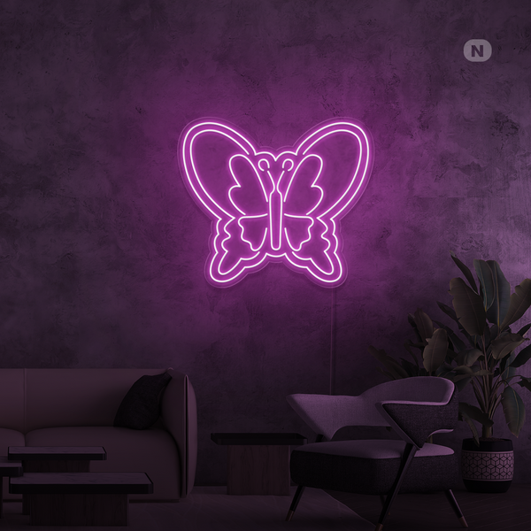 Neon Sign Butterfly