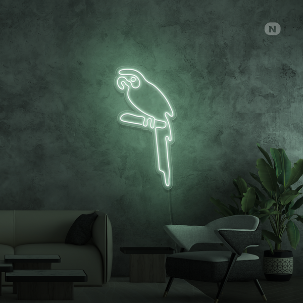 Neon Sign Parrot