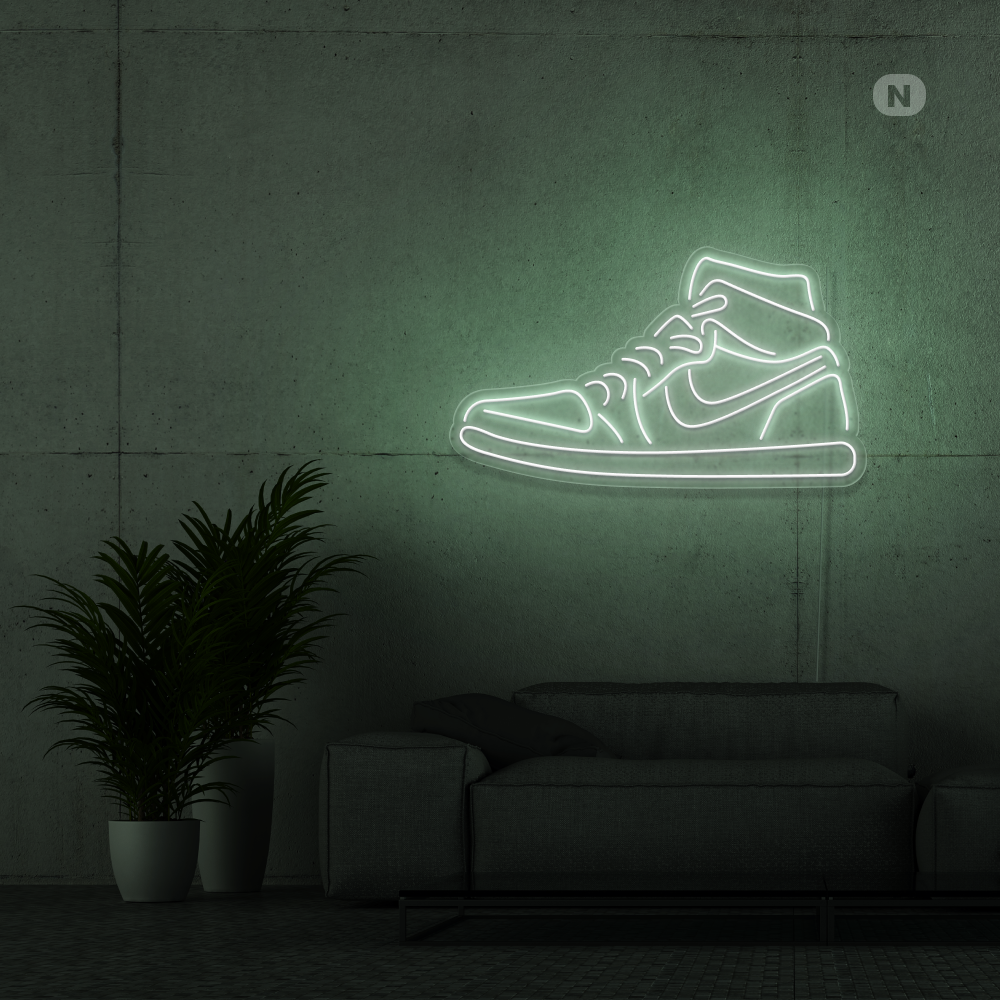 neon glow air jordans