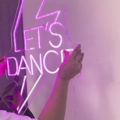 Neon Sign Let's Dance