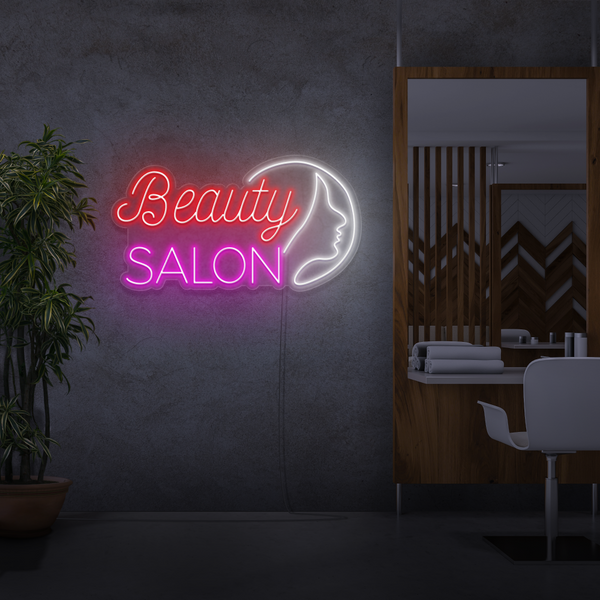 Neon Sign Beauty Salon
