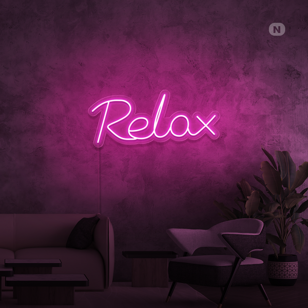 Neon Sign Relax