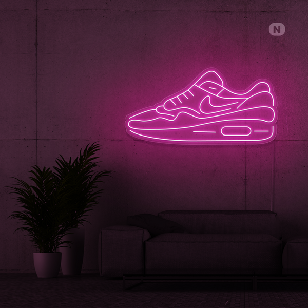 Neon Sign Shoe