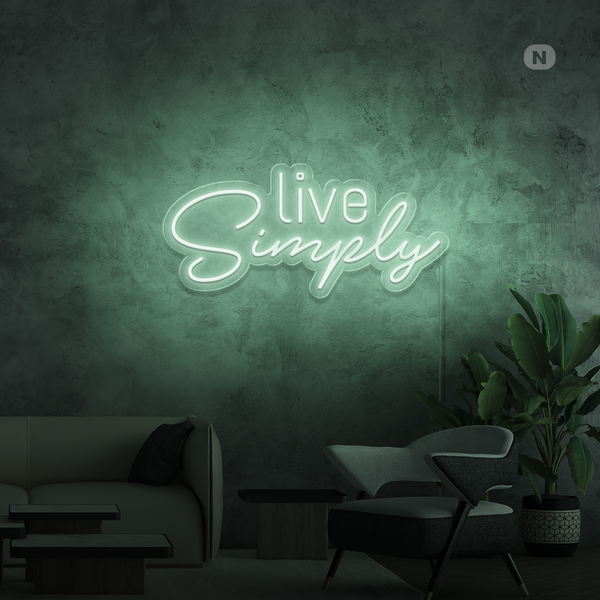 Neon Sign Live Simply