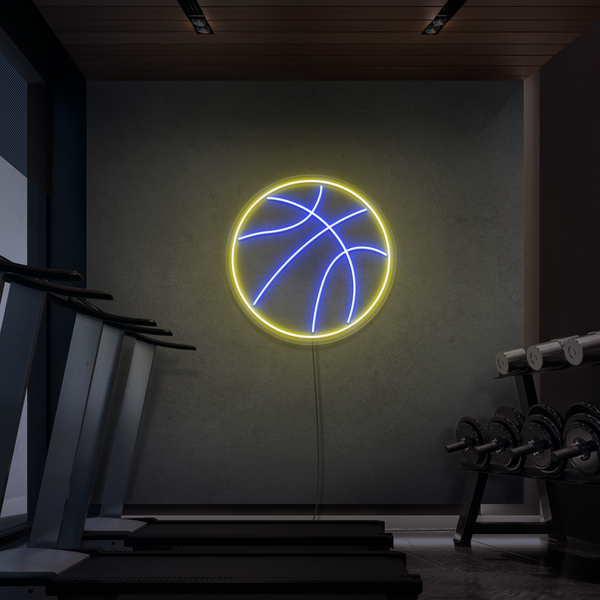 Neon Sign Basketball